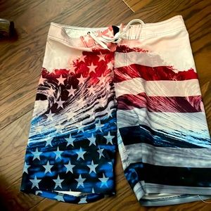 Old Navy swim trunk shorts no liner Men’s 34 American USA size Medium
